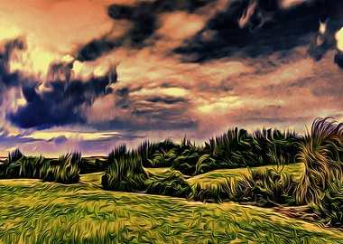 Digital Art Painting of Ri