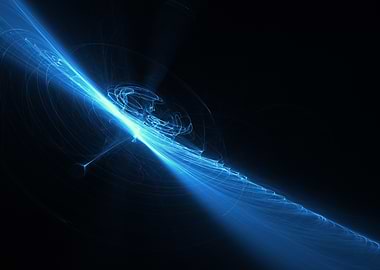a cool abstract image in lightblue