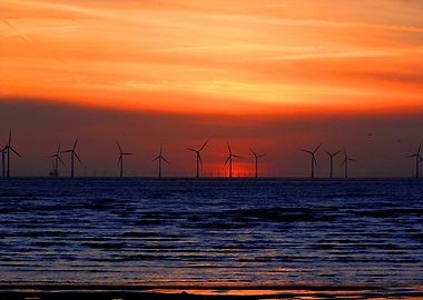 Irish Sea Wind Farms at S