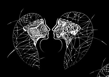 Twins. One of my painting series are 12 Horoscope Signs ...