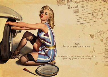 classic pin up