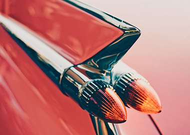 Vintage / Cars / Red / Tai