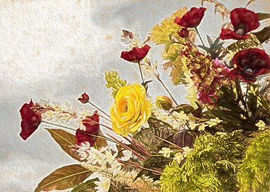 flower in bloom in the garden in spring