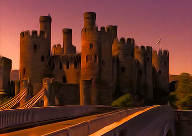 Conway (Conwy) Castle Nort
