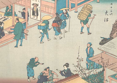 Vintage urban asian lifestyle