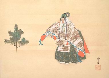 Traditional japanese dance