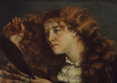 Gustave Courbet - Jo, La Belle Irlandaise, 1865–66, oil ...
