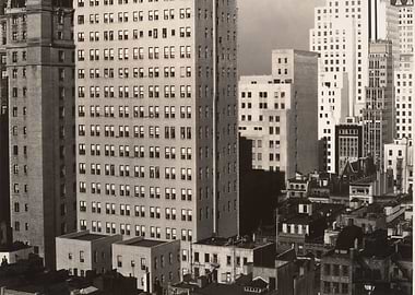 Alfred Stieglitz - From My Window at An American Place, ...