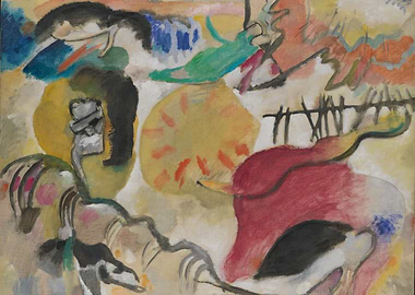 Vasily Kandinsky - Improvisation 27 (Garden of Love II) ...