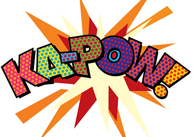 Comic book pop art inspired art that makes a great gift ...