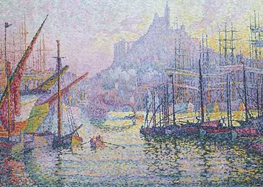 Paul Signac - Notre-Dame-de-la-Garde (La Bonne-Mere), M ...