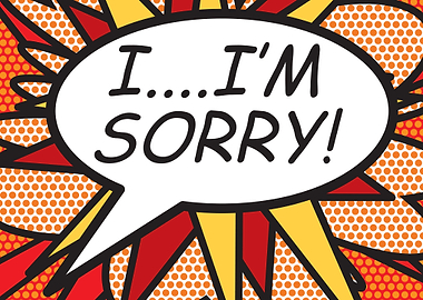 The perfect apology!