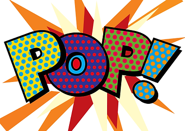 Comic book pop art inspired art that makes a great gift ...