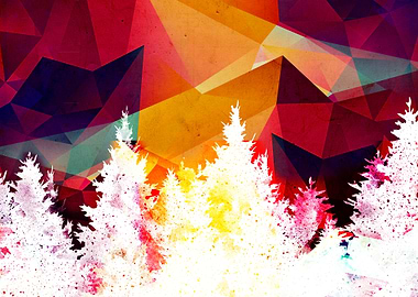 Forest explosion of color