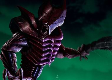 Here is the Juggernaught creature that I designed and p ...