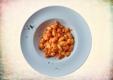 gnocchi with meat sauce