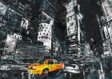 New York city sketch by J.P. Voodoo