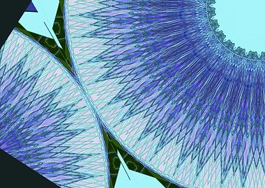 modern and abstract kaleidoscope background