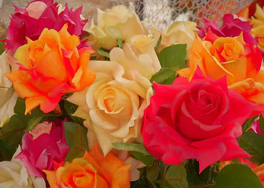 cloth roses for home decor