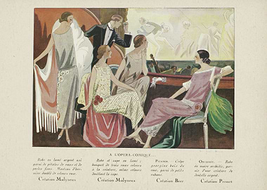 Vintage Fashion Illustration