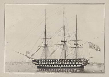 Vintage Marine Graphic