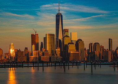 Downtown Manhattan Sunset