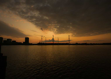 Sunrise Over the River