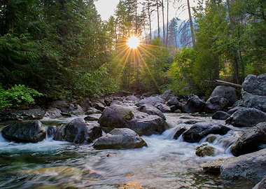 Hidden Creek at Sunset