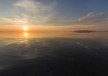 Great Salt Lake Sunset