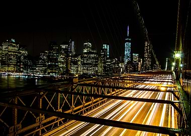 Brooklyn Bridge by Night
