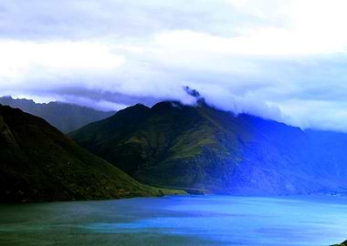 New Zealand Mountains Nature Landscape