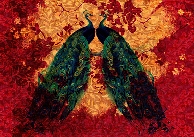 Peacock Tapestry