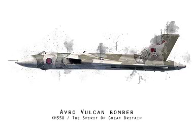 Vulcan Bomber XH558