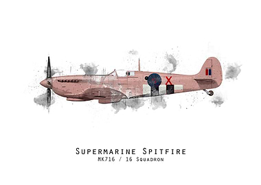 Supermarine Spitfire Pink