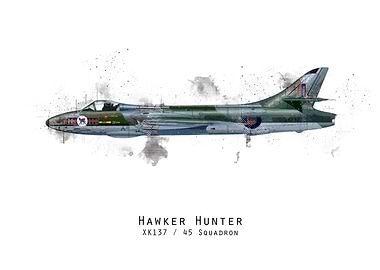 Hawker Hunter RAF100