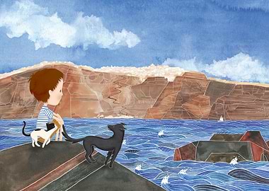 The characters of the book 'The changing island'