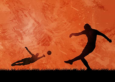 18 Soccer Player shot and save