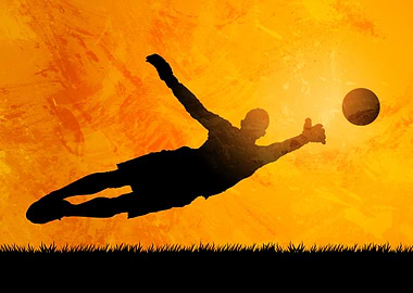 14 Soccer Player Goalkeeper save