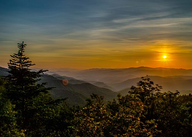 Smoky Mountain Sunset