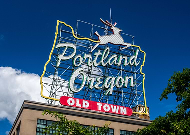 Portland Oregon Old Town