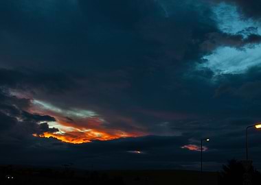 Scottland at night, Photo