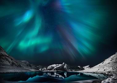 Aurora Borealis In The Win