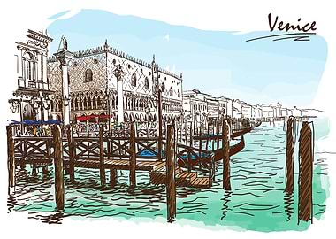 Sketches from Italy - Veni