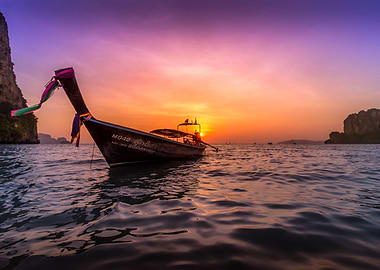 Longtail Sunset