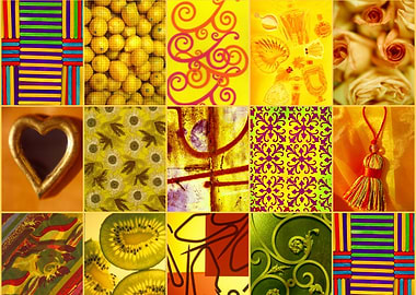 Jaune Collage
