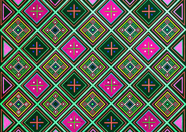 Indigenous ethnic pattern design