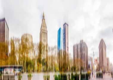 MADISON SQUARE PARK, FLATIRON DISTRICT, MIDTOWN MA