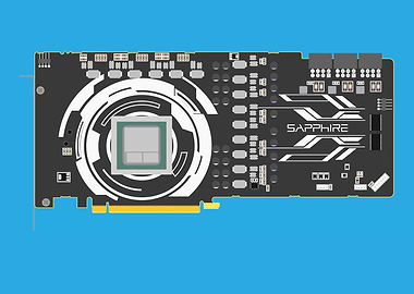 SAPPHIRE VEGA 64 PCB