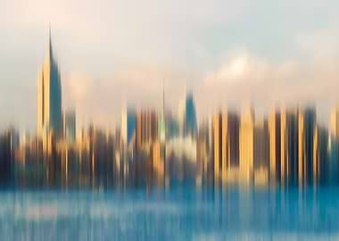 MANHATTAN SKYLINE, EAST RIVER STATE PARK