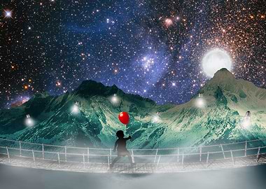 Follow the path of bulbs